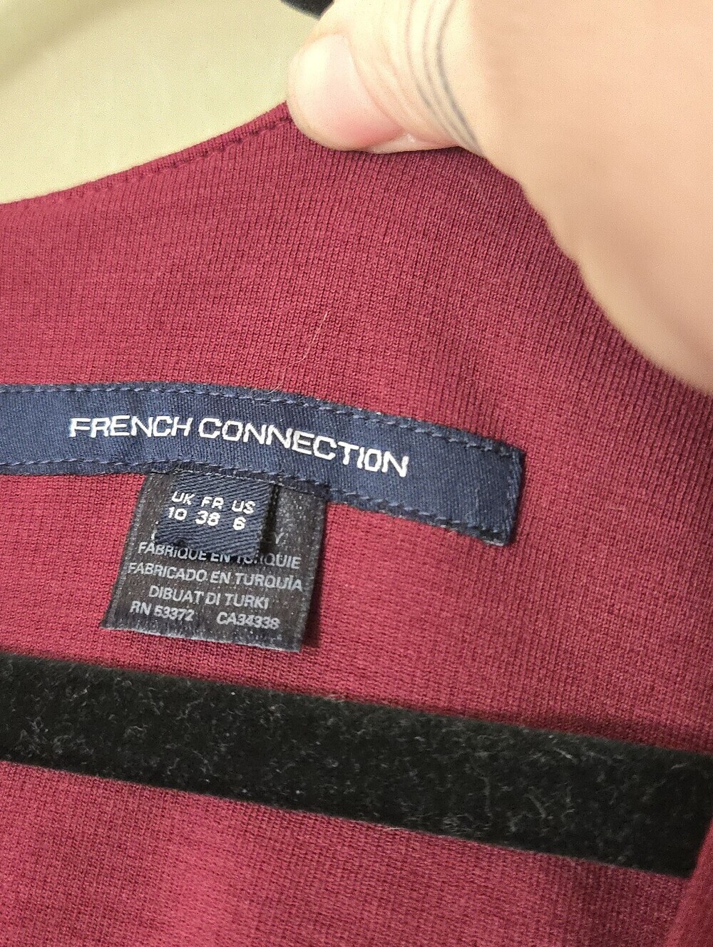 French Connection | Fit & Flare Ponte Dress, Size 6 - Picture 4 of 11